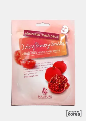 15-Minute Facial Mask - Juicy Pomegranate