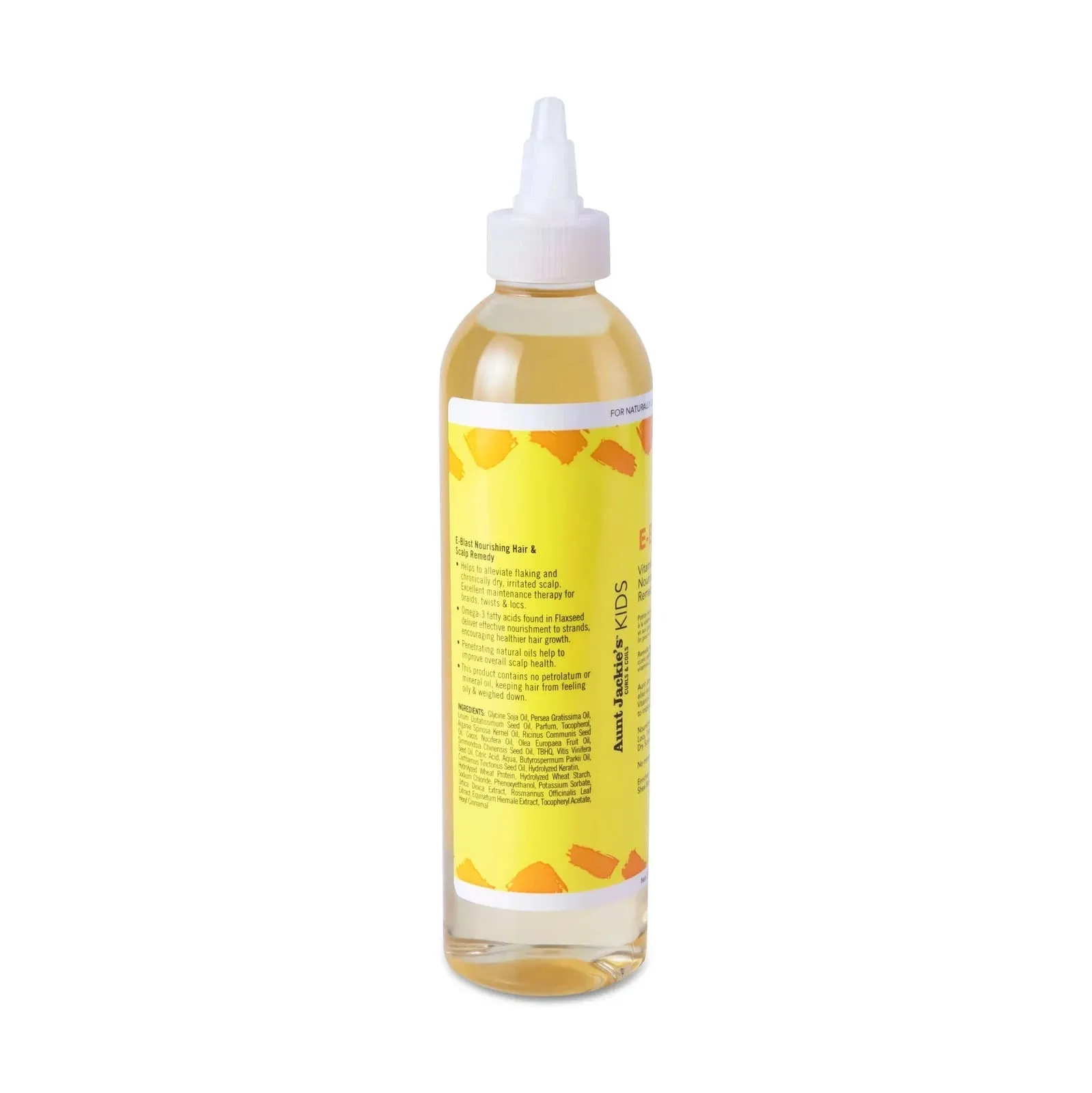 Aunt Jackie's Kids Curls & Coils Girls E-Blast Vitamin E & Flaxseed Nourishing Scalp Remedy 8oz