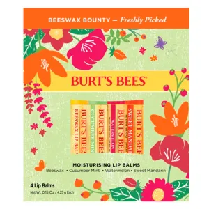 BURT'S BEES Beeswax Bounty Freshly Picked Lip Balm Gift Set