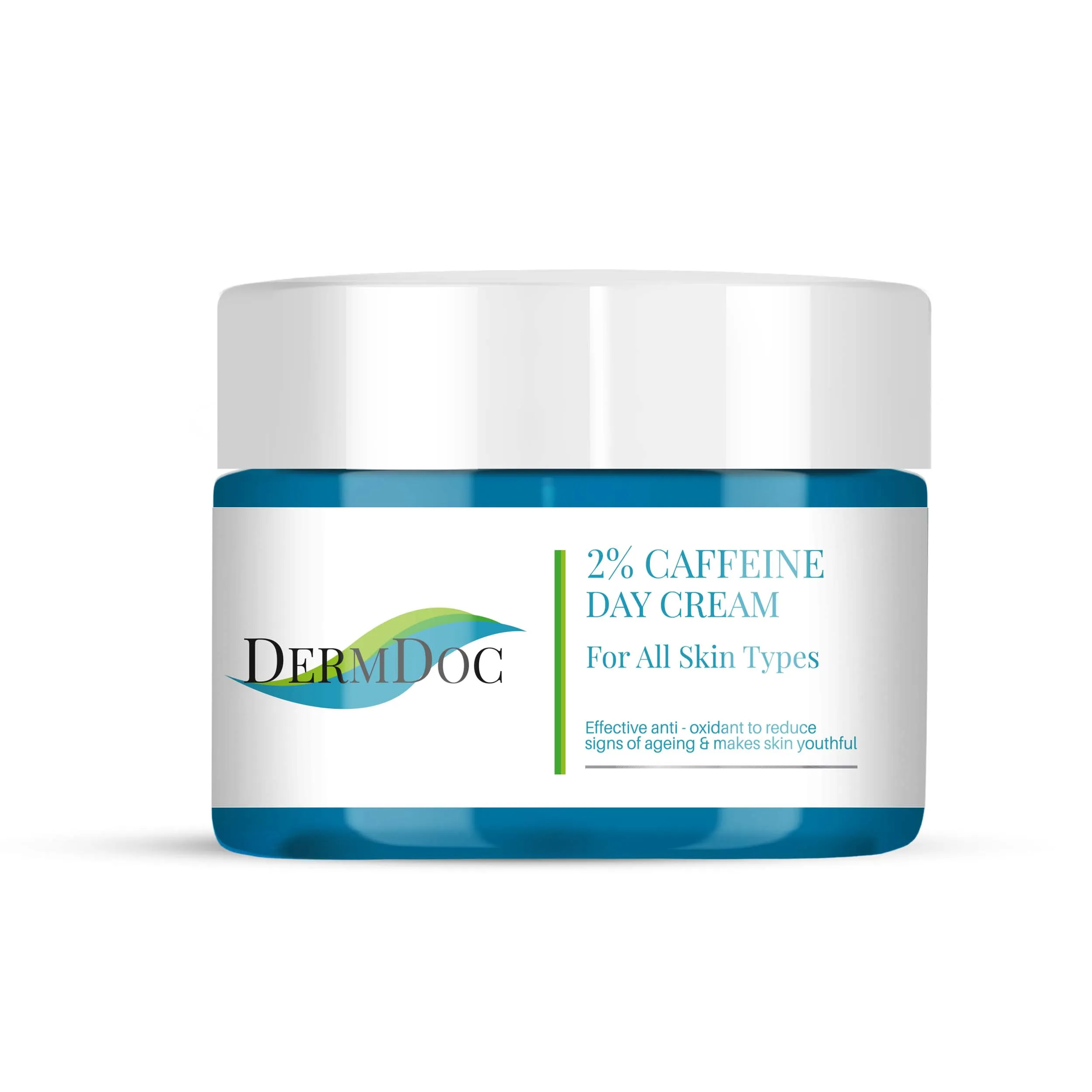 DermDoc 2% Caffeine Day Cream (50 gm) | moisturizing cream | caffeine products | anti aging day cream