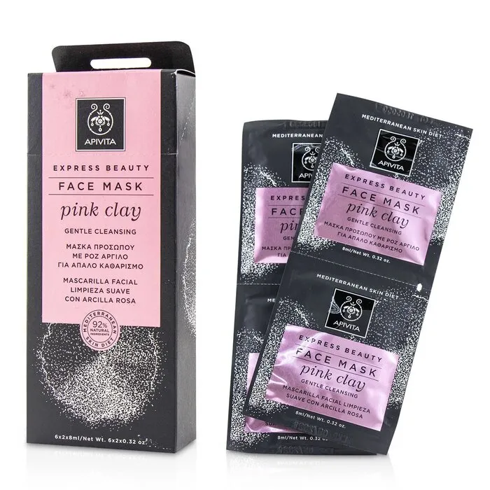 Express Beauty Face Mask With Pink Clay (gentle Cleansing)