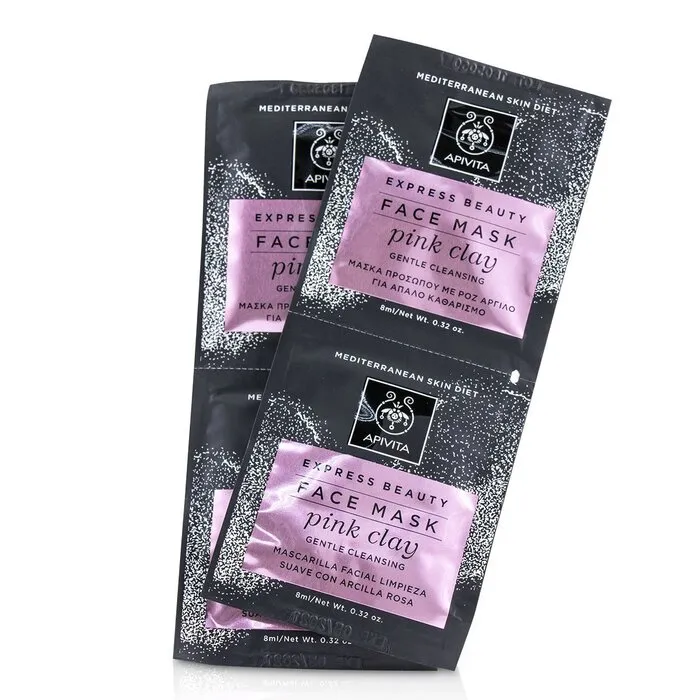 Express Beauty Face Mask With Pink Clay (gentle Cleansing)