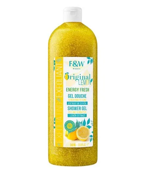 Fair And White Original Lemon Energy Fresh Exfoliating Shower Gel