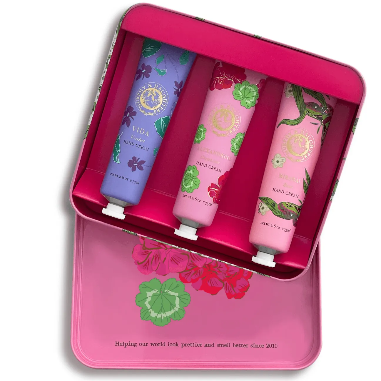 Hand Cream Tin Gift Set | Geranium