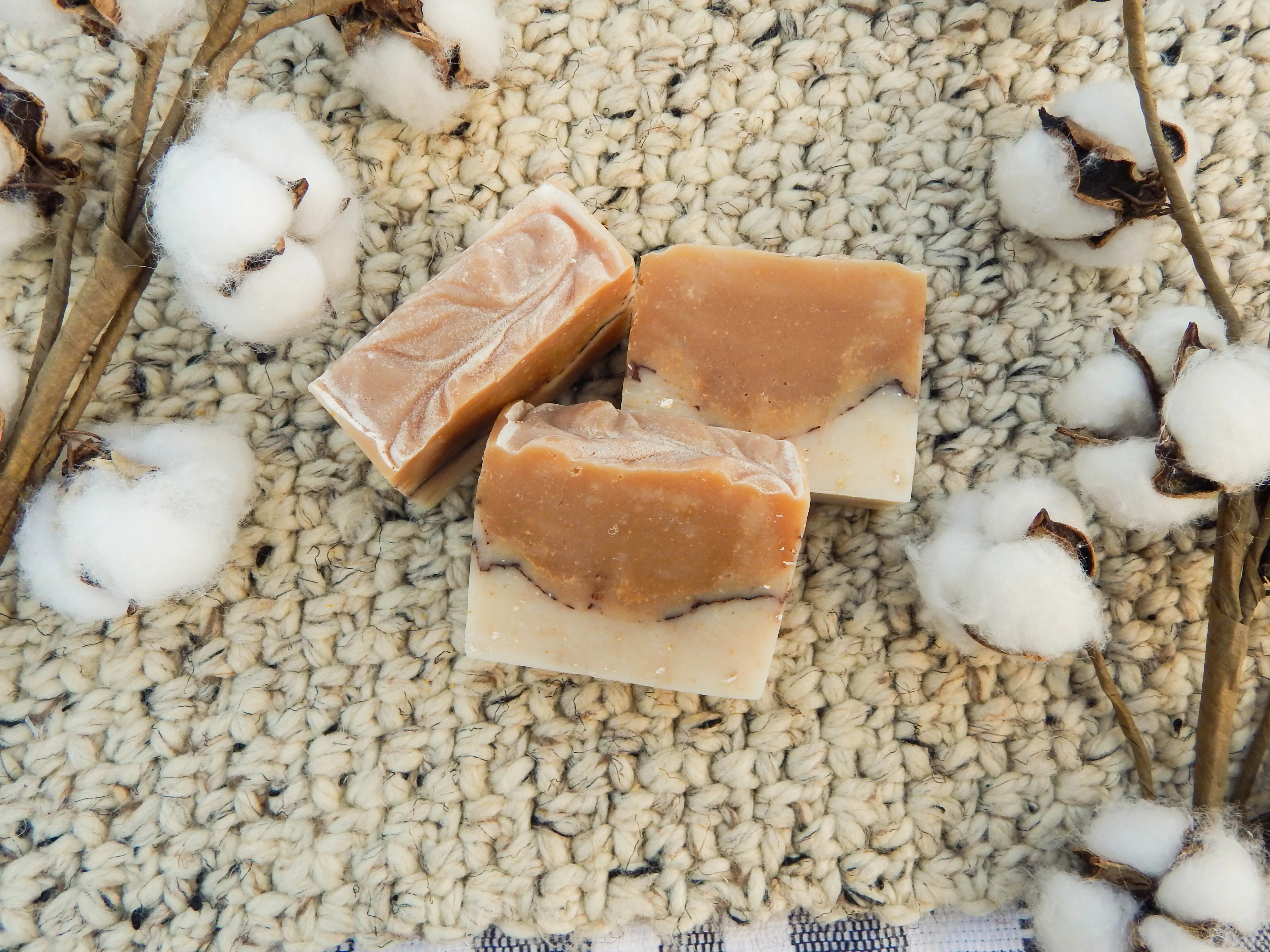 Honey Milk Oatmeal Scrub Natural Soap