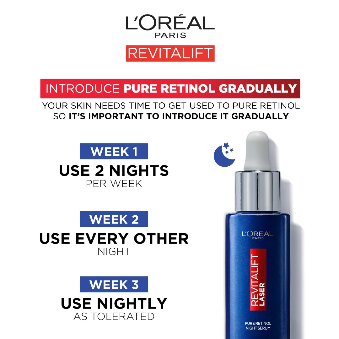 L'Oreal Paris Revitalift Laser Pure Retinol Night Serum 30Ml