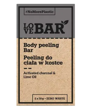 Love Bar Body Peeling Bar With Activated Charcoal And Lime Oil