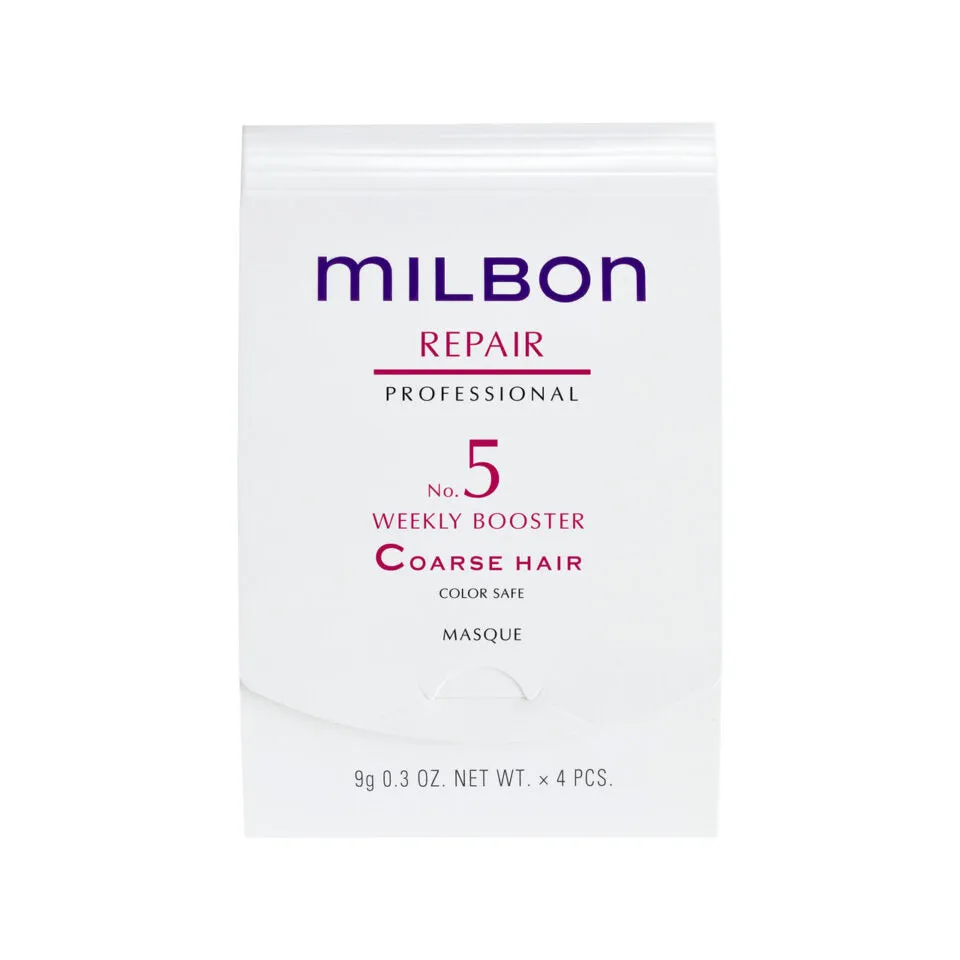 Milbon Repair Restorative Weekly Booster # 5 Coarse Hair Treatment